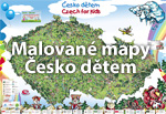 Ručně malovaná mapa - Česko dětem